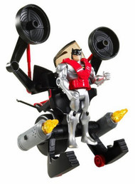 Batman Transforming Batcycle Bat Cycle Shoots Missiles