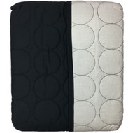 Apt 9 Revolution Twin Coverlet Black Quilted Bed Cover Comforter