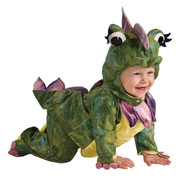 Rubies Infant Boys & Girls Plush Green Dragon Costume Noah's Ark Outfit