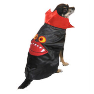 Vampire Dog Costume Black Cape Pet Outfit