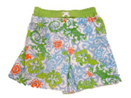 Baby Buns Infant Boys Swim Surf Board Shorts Green Gecko and Turtle