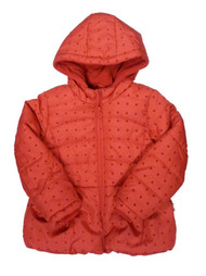 Rothschild Toddler & Little Girls Red Polka Dot Coat Puffer Ski Jacket