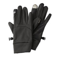 Nordic Track Mens Gray Stretch Fit Texting Gloves