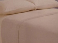 Home Classics Fleece Sheet Set Khaki Tan Full Bed Size Sheets Bedding