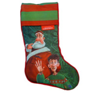 Santas Best Arthur Christmas Santa Stocking Holiday Decor Red & Green Xmas