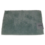 Apt 9 Seaglass Blue Plush Pile Ridge Throw Rug 17x24 Skid Resistant Bath Mat