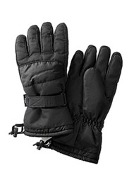 John Bartlett Mens Black Thinsulate Winter Snow & Ski Gloves Snowboarding Medium