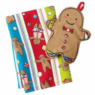 St Nicholas Square Gingerbread Man Kitchen Dish Towel & Potholder Set Pot Holder