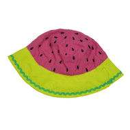 ABG Infant Girls Pink Watermellon Dot Sun Hat  Floppy Bucket Cap