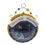 Carlton Cards Christmas Made Simple Ornament Holiday Advent Calendar Xmas Bulb