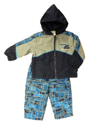 Al & Ray Infant Baby Boys 2 Piece Monster Truck Jacket & Pants Track Suit