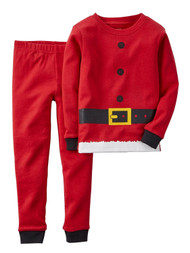 Carters Infant & Toddler Boys 2-Piece Santa Claus Christmas Pajama Set
