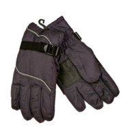 Norhthcrest Mens Gray Waterproof Snow & Ski Gloves Winter Snowboarding