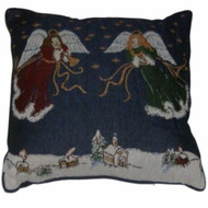 Soft Impressions Tapestry Angel Throw Pillow Angels On High Toss Cushion
