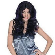 Totally Ghoul Womens Black Gothic Wig