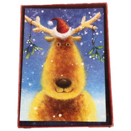 Paper Images Reindeer Santa Christmas Cards