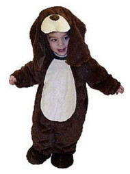 Totally Ghoul Plush Infant Puppy Costume Brown Baby Dog