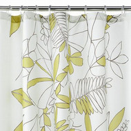 Apt 9 Green Terrace Leaf Fabric Shower Curtain Pretty Leaves Bath