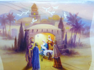Trimmerry Christian Christmas Cards Three Wise Men Baby Jesus Manger Scene
