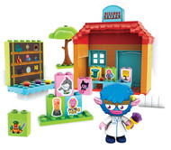Mega Bloks Moshi Monsters Bizarre Bazaar Building Set #80623 Bushy Fandango