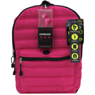 FAB Starpoint Hot Pink Backpack Sport School Travel Tech Ready Earbuds Back Pack