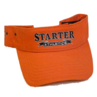 Starter Athletics Mens Orange Visor Sun Hat