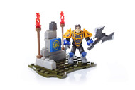 Mega Bloks World Warcraft Colton Warrior Action Figure Building Set 91001