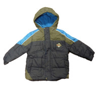 Performance Gear Toddler & Little Boys Navy Blue Puffer Bubble Jacket Coat