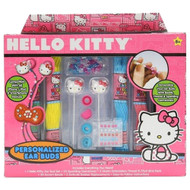Hello Kitty Personalized Ear Buds Craft Kit with Beads & Gem Stones