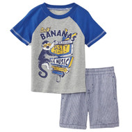 Toughskins Infant & Toddler Boys Going Bananas T-Shirt & Shorts Set