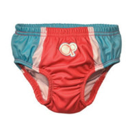 Ocean Pacific Infant Girls Pink & Blue Reusable Swim Diaper