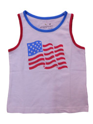 Jumping Beans Infant & Toddler Boys Patriotic US Flag Tank Top Muscle Shirt