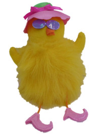 It's Easter Fuzzy Yellow Chick Small Stuffed Animal Plush Pal