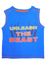 Peanut & Ollie Infant & Toddler Boys Unleash The Beast Tank Top Muscle Shirt