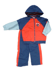 Little Rebels Infant & Toddler Boys Red Football Jacket & Pants Track Suit