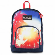 JanSport Overt 18" Backpack - Palm Trees With 15" Laptop Sleeve School Travel Pack