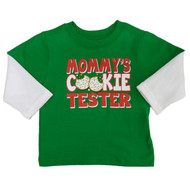 Holiday Time Infant & Toddler Boys Mommy's Cookie Tester Long Sleeve T-Shirt