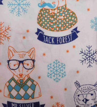 Pillowfort Flannel Sheet Set Hipster Animals Full Bed Size Sheets Bedding