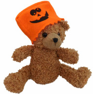 Candy Corn Shaking Spooky Halloween Teddy Bear Plush Pal Stuffed Animal