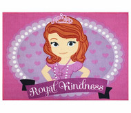 Disney Princess Sofia Royal Kindness Throw Accent Rug 31x44 Skid Resistant