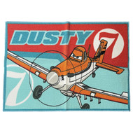 Disney Planes Accent Throw Rug 31x44 Dusty Airplane Skid Resistant