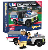 MLB Buildable Ballpark Cart Logo - OYO Sports Baseball Building Set 135 Piece