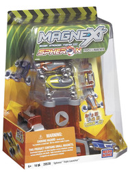 Mega Bloks Magnext Spheron Triple Launcher & Cars Set