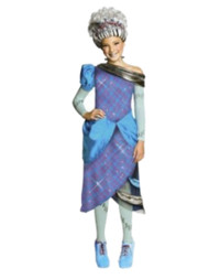 Monster High Scarily Ever After Girls Threaderella Costume Dress