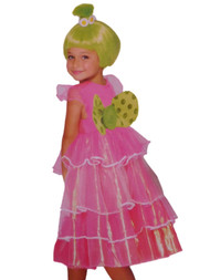 Lalaloopsy Pix E Flutters Sew Sweet Complete Dress-Up Set Costume Dress & Wig