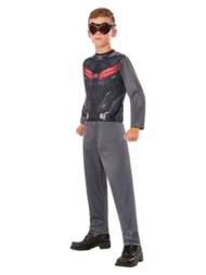Marvel Civil War Boys Falcon Halloween Costume Jumpsuit & Goggles