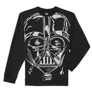 Star Wars Darth Vader Mens Black French Terry Knit Sweatshirt