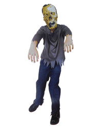 Boys Monster Child Halloween Costume Shirt, Pants & Mask