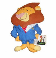 Disney Zootopia Mayor Leodore Lionheart 14 inch Pillow Plush Stuffed Animal