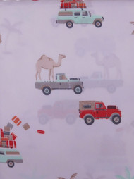 Pillowfort Sheet Set Desert Camels & Palm Trees Twin Bed Size Sheets Bedding